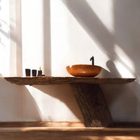 Nature’s Elegance Wooden Washroom Vanity
