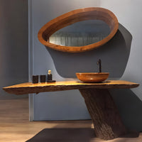 Nature’s Elegance Wooden Washroom Vanity
