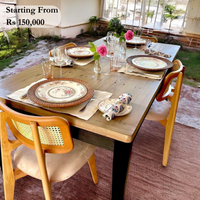 Rustic Charm Dining Table