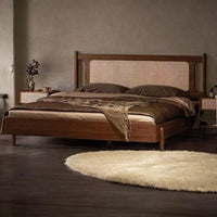 Bali Cane Wood Bed