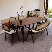 Verona Cane Dining Set