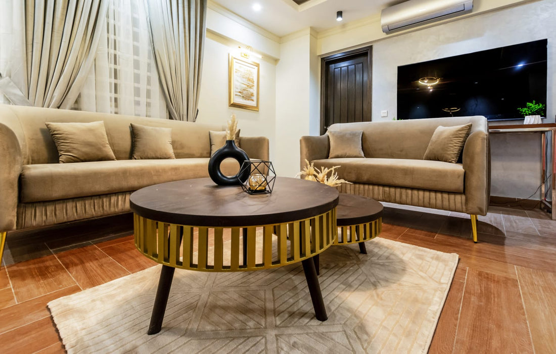 LuxeVelii | 7 Seater Sofa