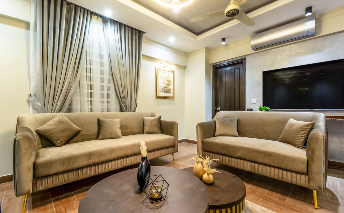 LuxeVelii | 7 Seater Sofa